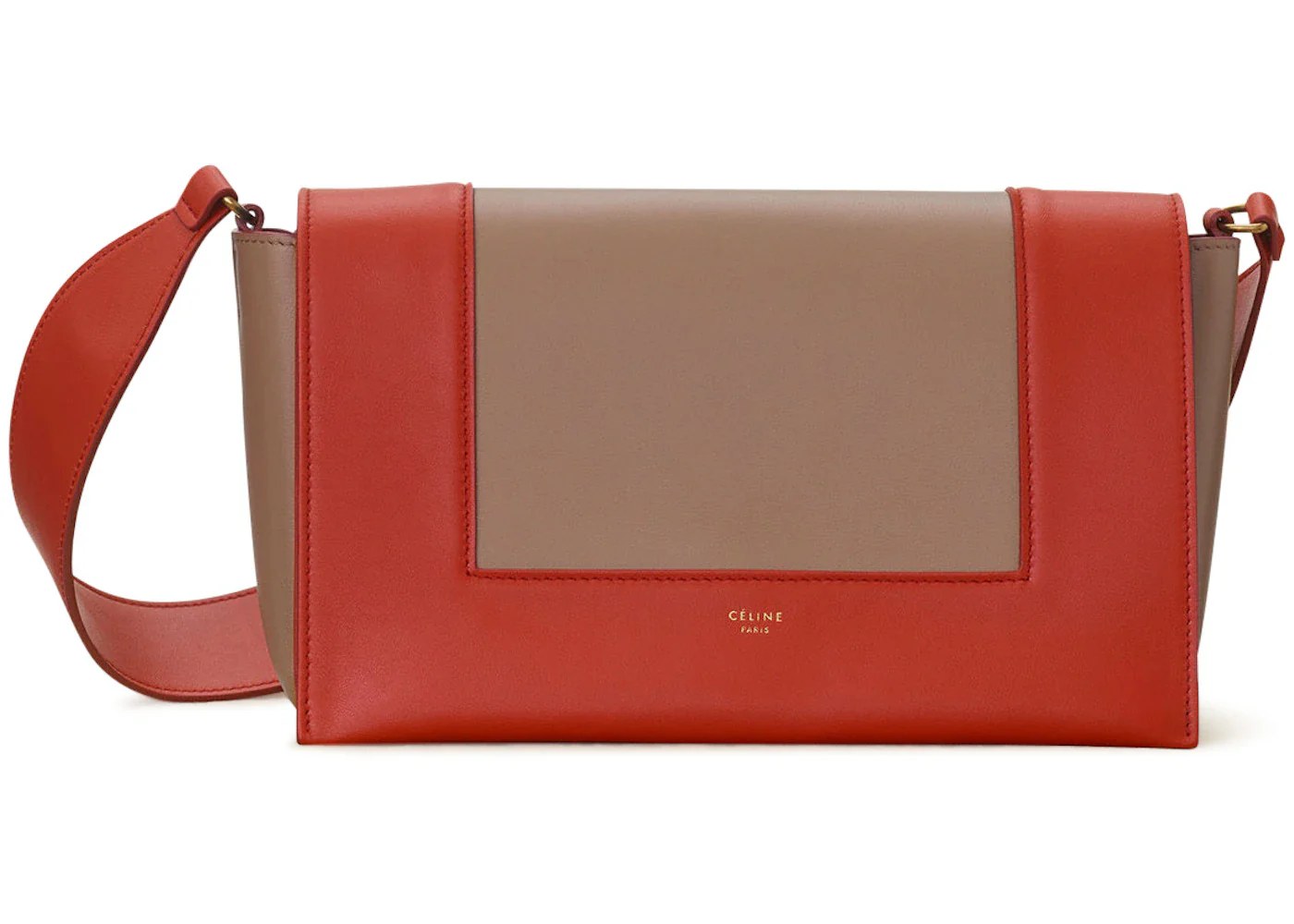 Celine Frame Medium Fox Red/Tan