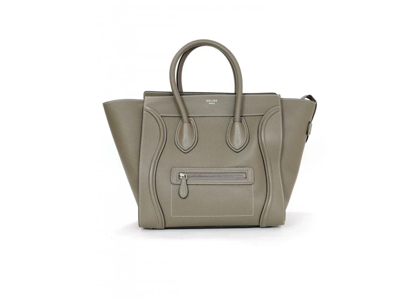 Celine Luggage Mini Souris Grey