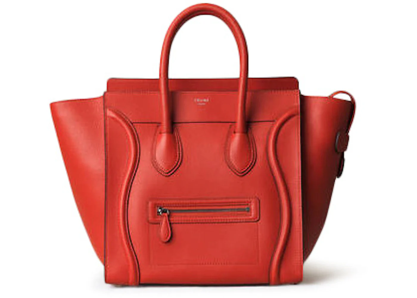 Celine Luggage Mini Vermillion