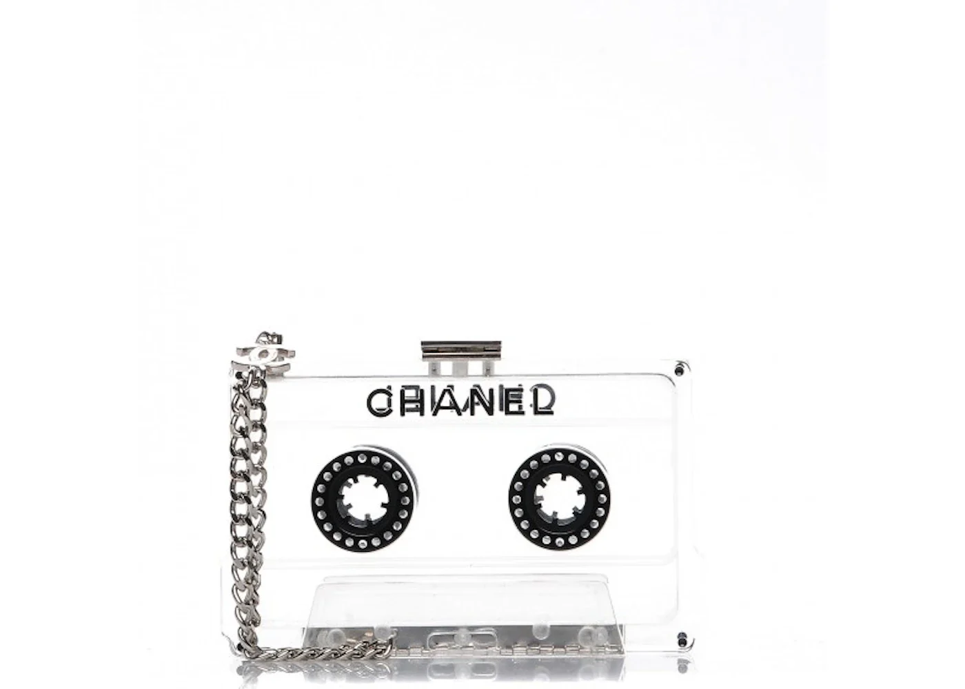 Chanel Cassette Clutch Lucite