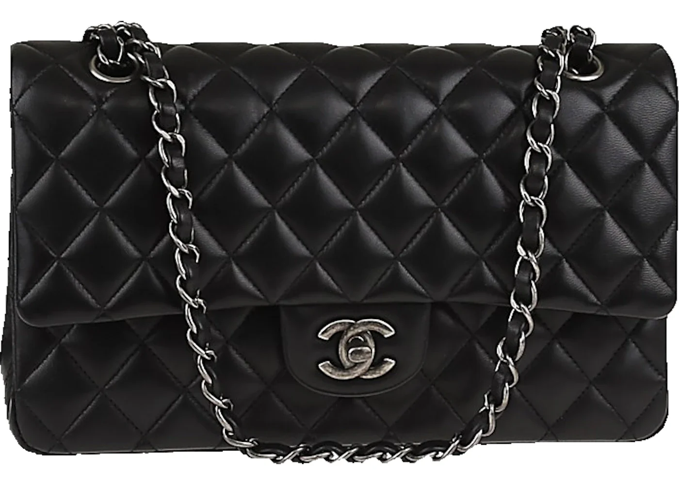 Chanel Classic Double Flap Quilted Medium Black