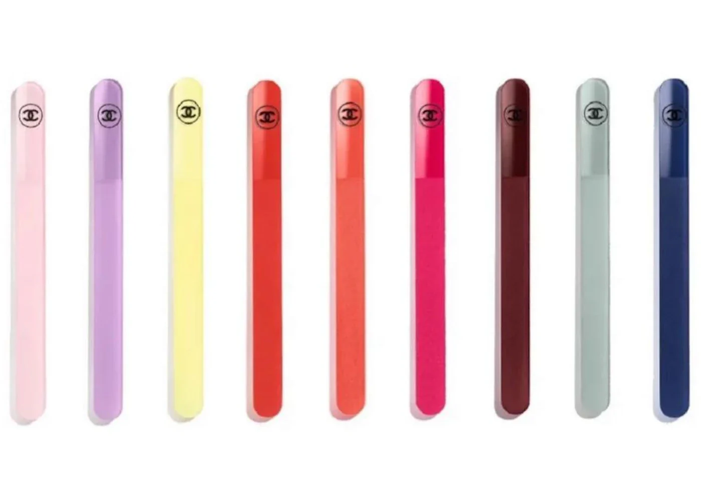 Chanel Codes Couleur Limited-Edition Nail File, Complete Set of 9 Multi