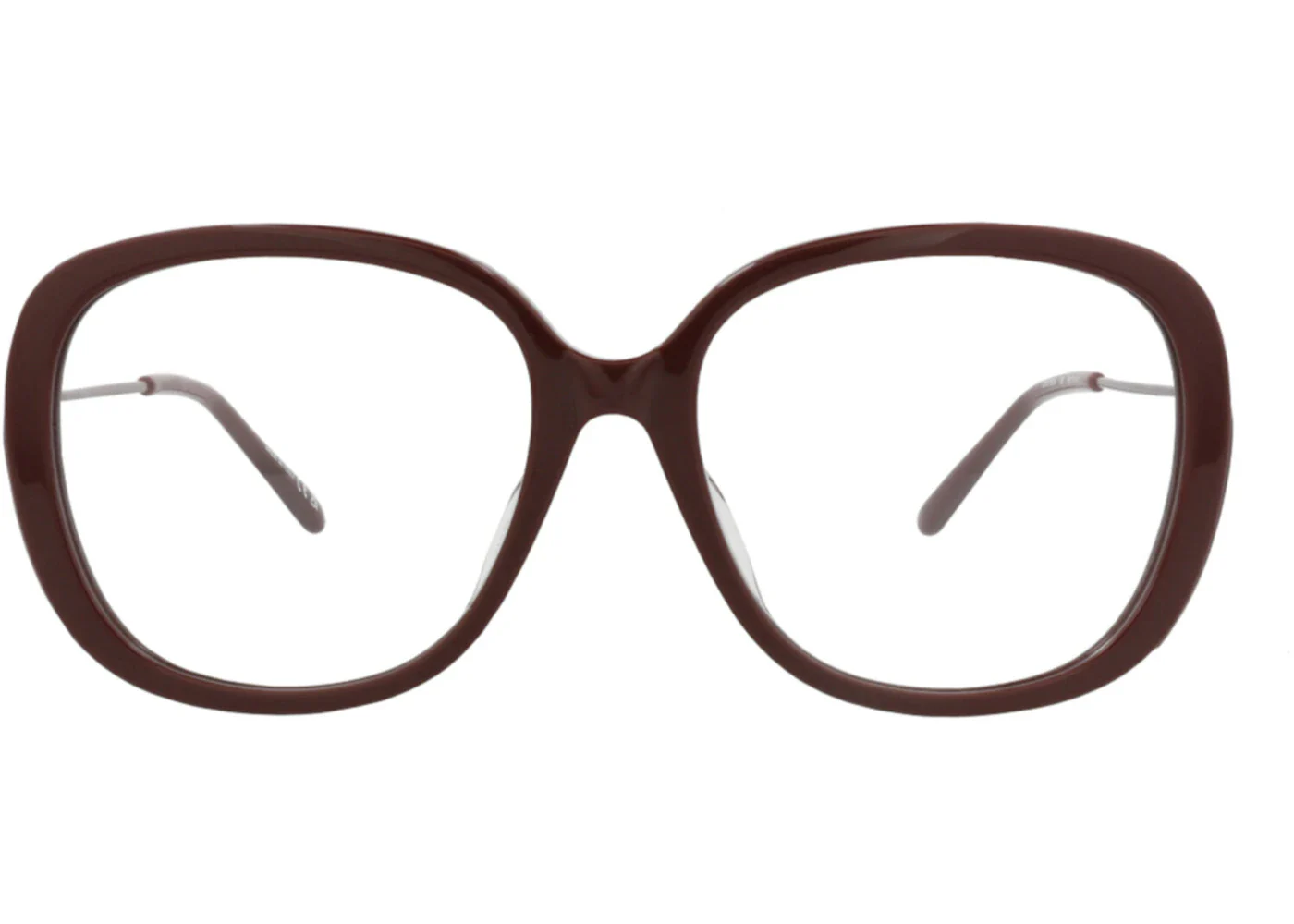 Chloe Round-Frame Recycled Acetate Optical Frames Brown Brown Transparent (CH0176OA-30014199-003)