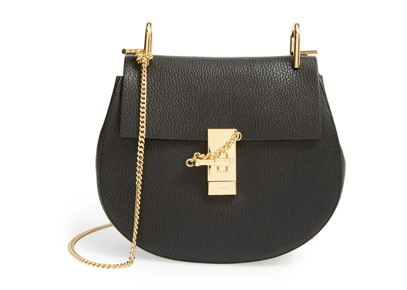 Chloe Shoulder Drew Small Black