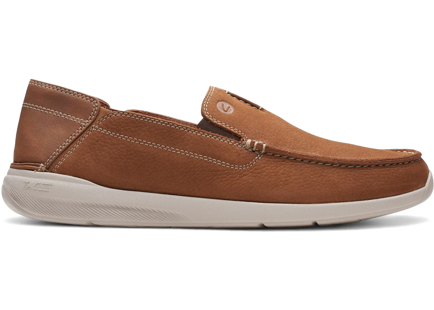 Clarks Gorwin Step Tan Nubuck