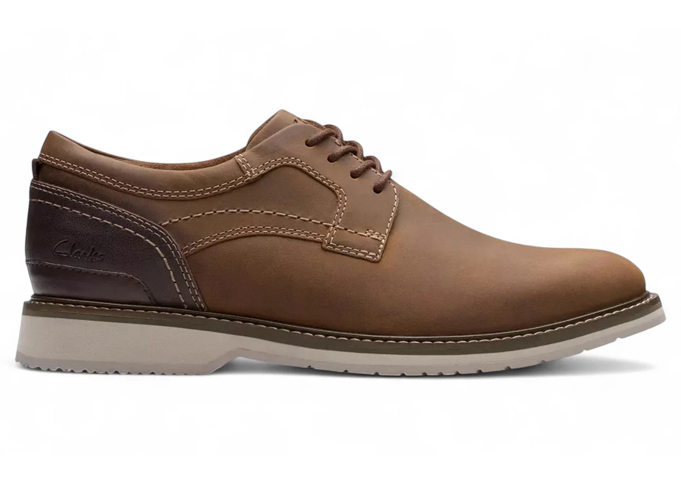 Clarks Monahan Plain Beeswax Leather