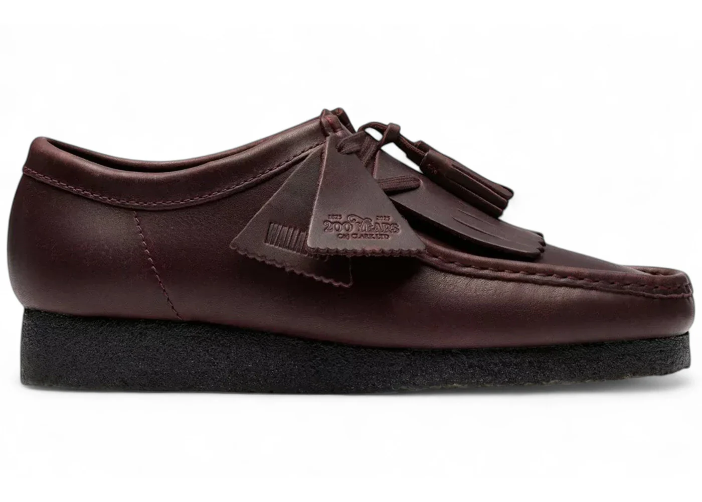 Clarks Originals Wallabee Purple Grape Leather