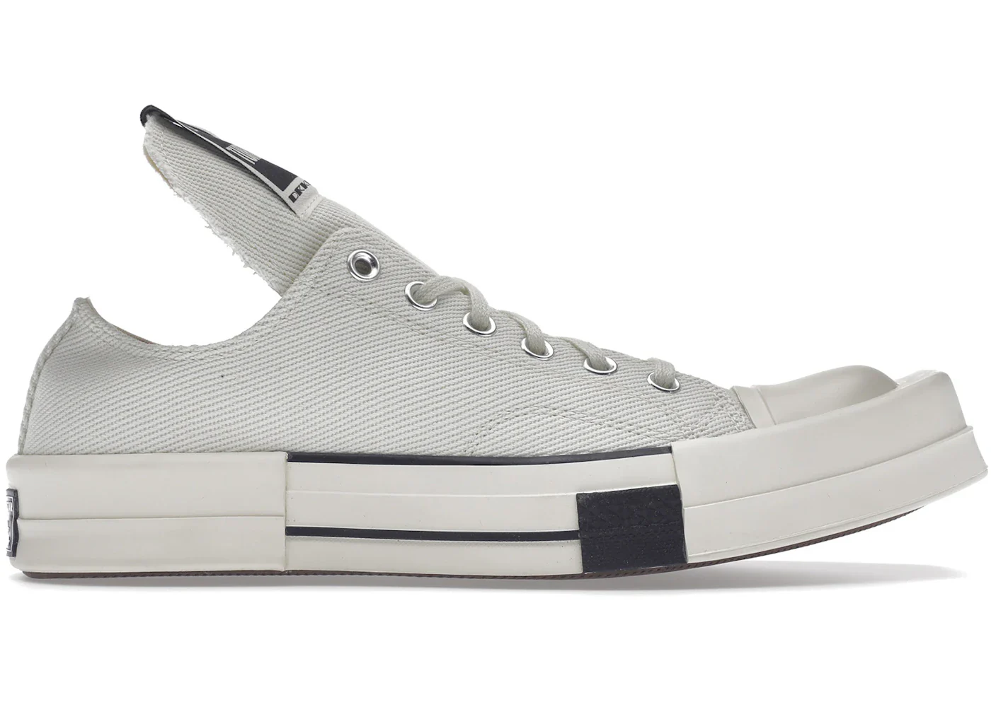 Converse TURBODRK Chuck Taylor All Star 70 Ox Rick Owens DRKSHDW White