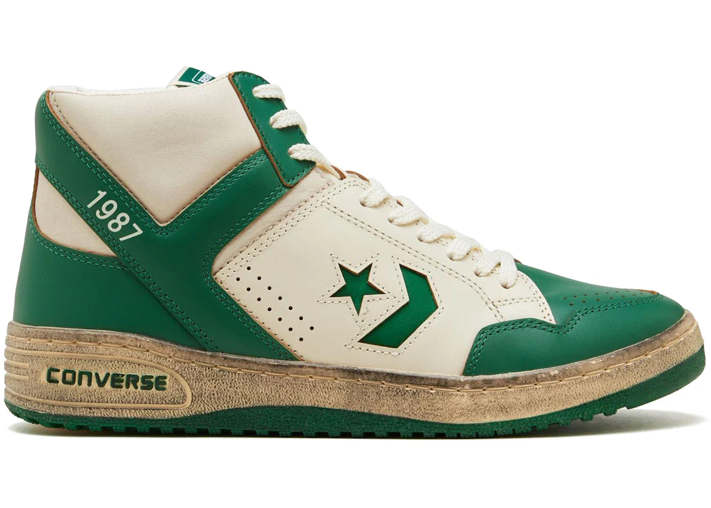 Converse Weapon Hi Stranger Things Green