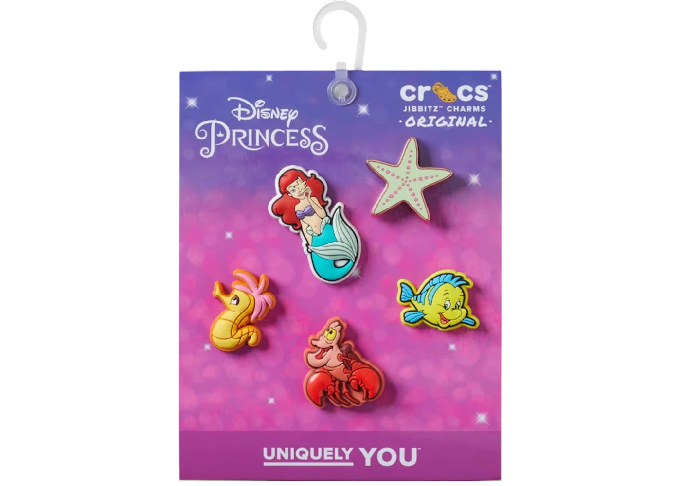 Crocs Princess Ariel 5 Pack Jibbitz