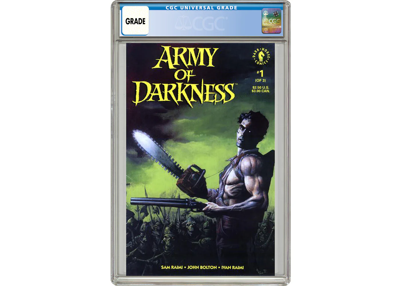 Dark Horse Army of Darkness (1992 1st Series) #1 Comic Book CGC Graded