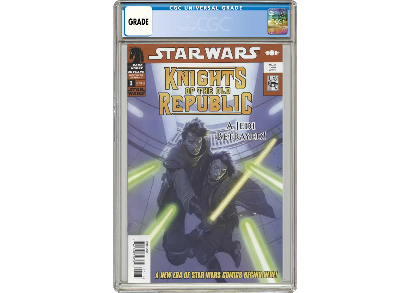 Dark Horse Star Wars Knights of the Old Republic (2006) #1 Comic Book CGC Graded
