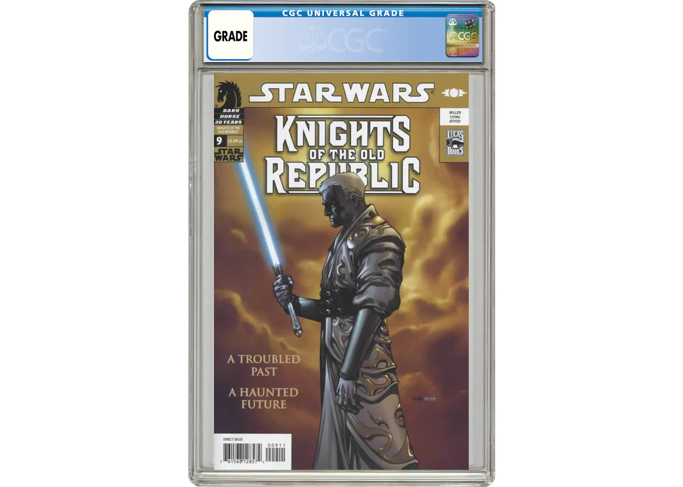 Dark Horse Star Wars Knights of the Old Republic (2006) #9 Comic Book CGC Graded
