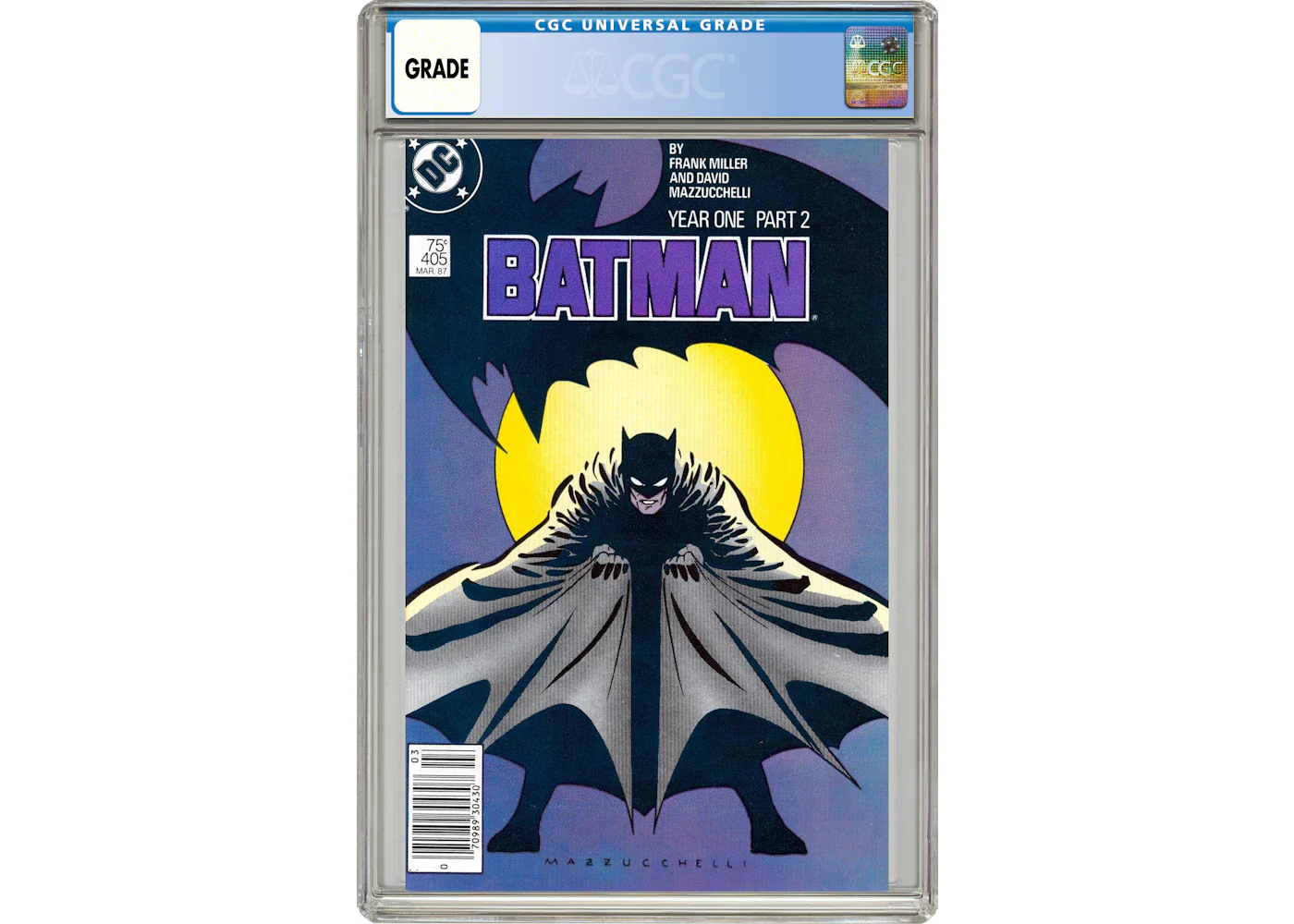 DC Batman (1940) #405 Comic Book CGC Graded