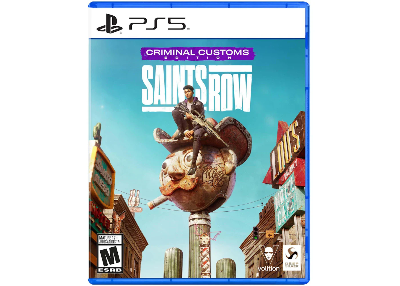 Deep Silver PS5 Saints Row Criminal Custom Edition GameStop Exclusive Video Game