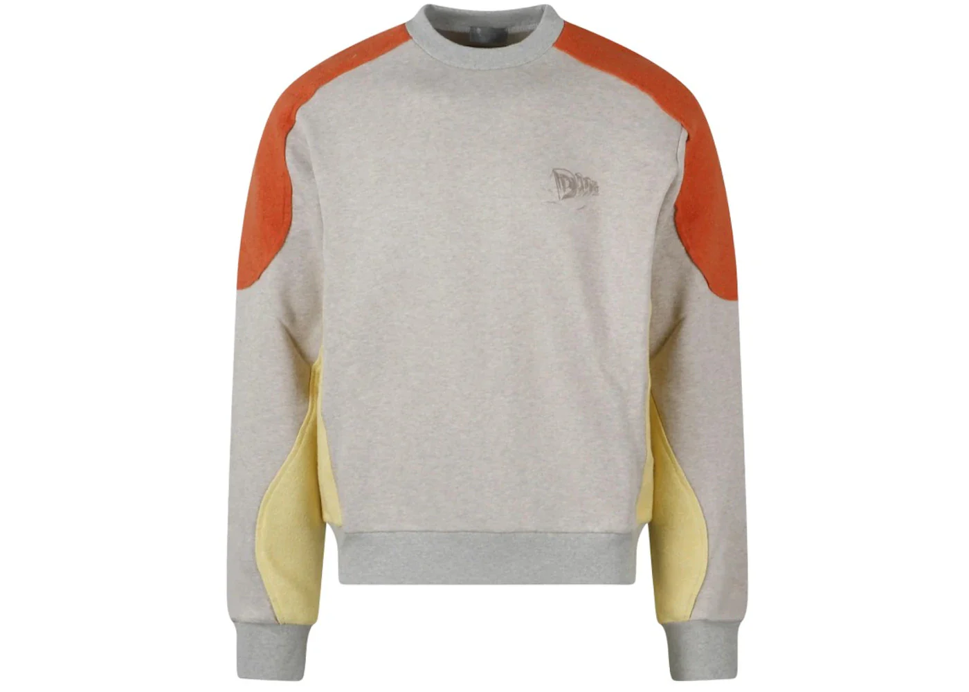 Dior Logo Printed Crewneck Sweatshirt Grey