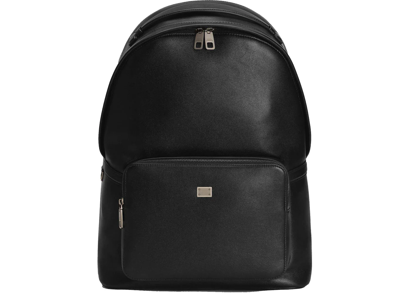 Dolce & Gabbana Calfskin Backpack Black