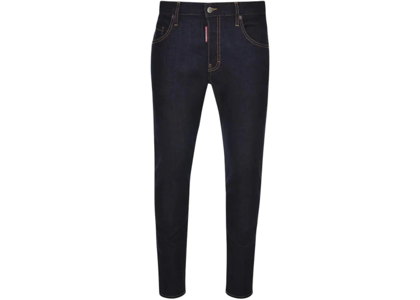 Dsquared2 Skater Jean Italian Address Logo Navy Wash Jeans Blue