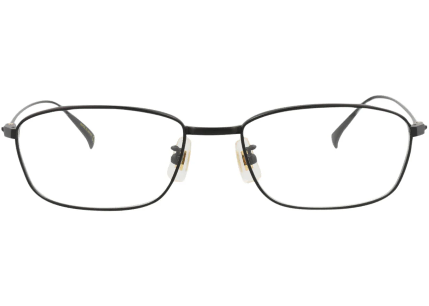 Dunhill Square-Frame Titanium Optical Frames Black Black Transparent (DU0008OJ-30009689-001)