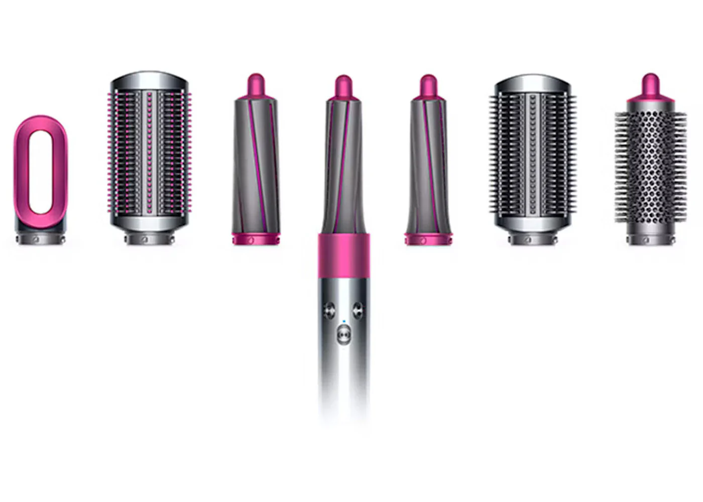 Dyson Airwrap Complete Hair Styler (UK Plug) 310725-01 Nickel/Fuchsia
