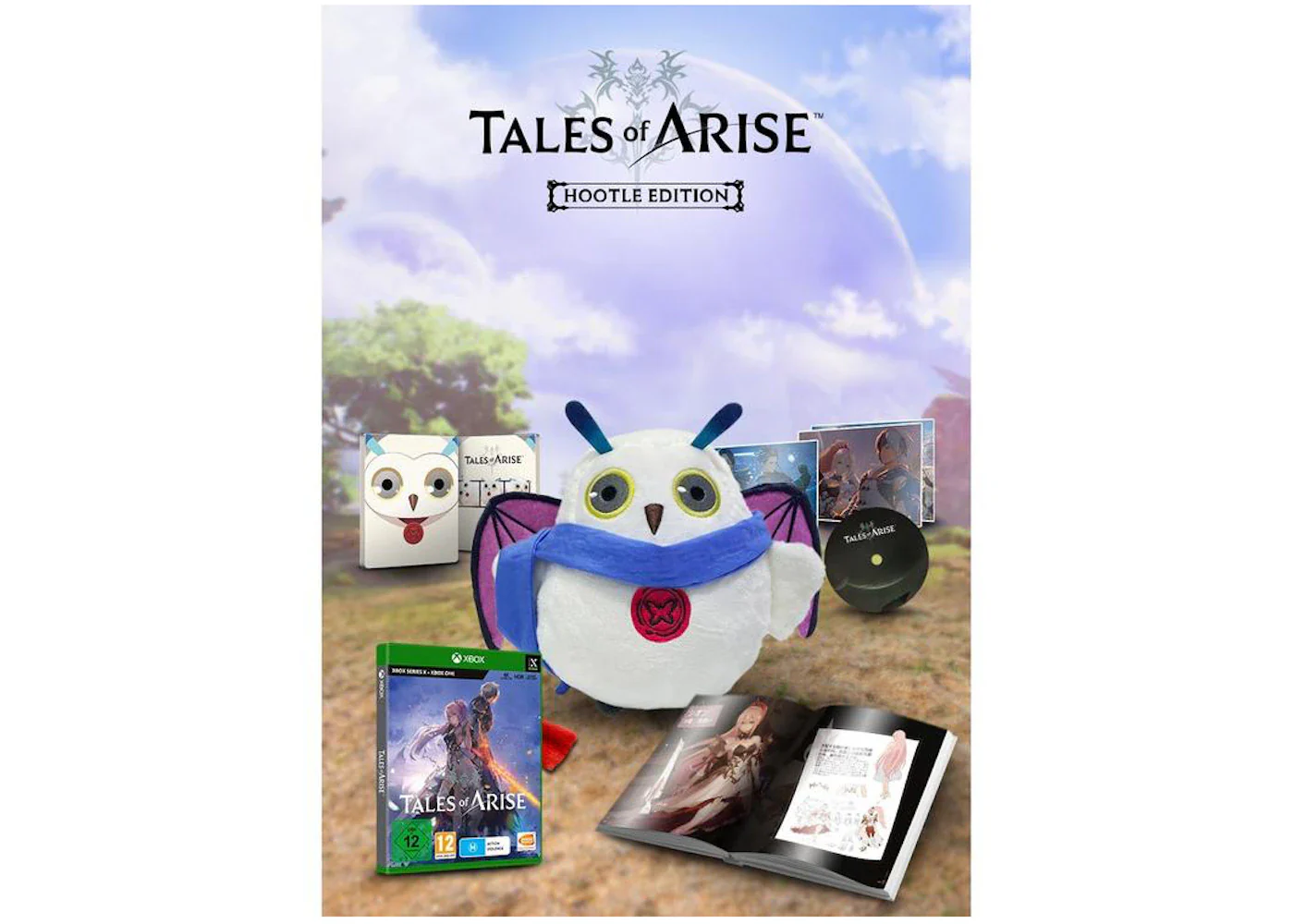 Entegron Xbox Tales of Arise Exclusive Hootle Edition Video Game Bundle