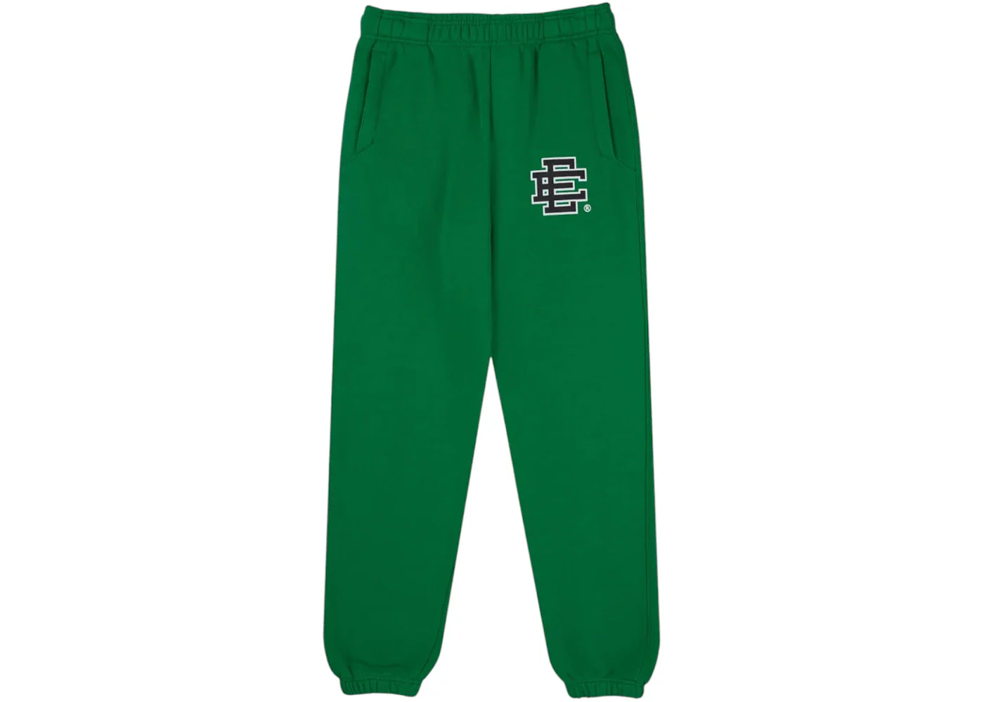Eric Emanuel EE Basic Cuffed Sweatpant (FW25) Green/Black