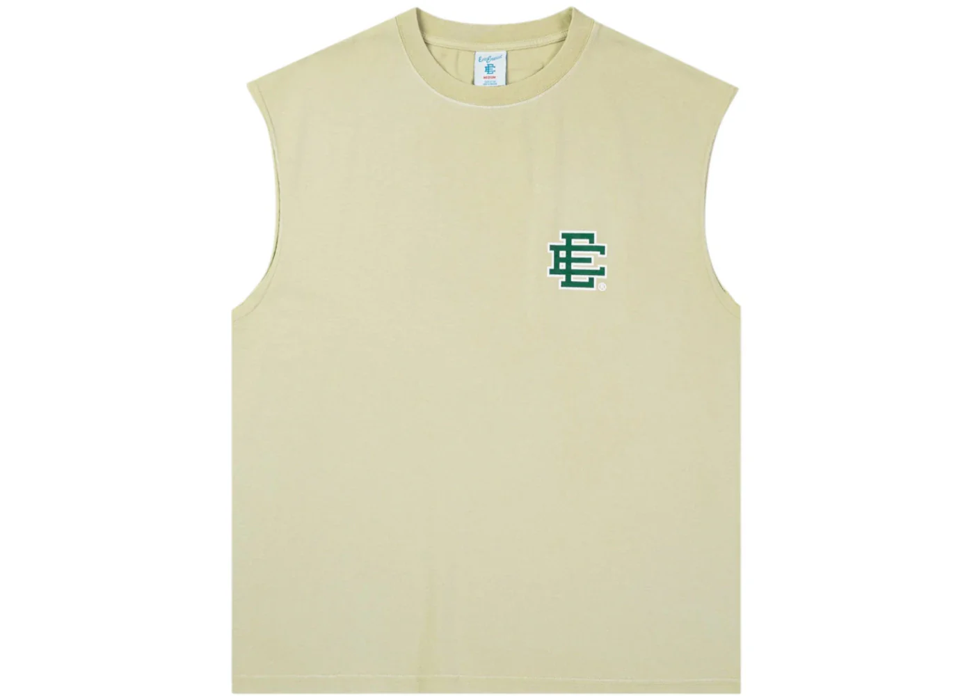 Eric Emanuel EE Basic Cutoff Tank Washed Lint/Green