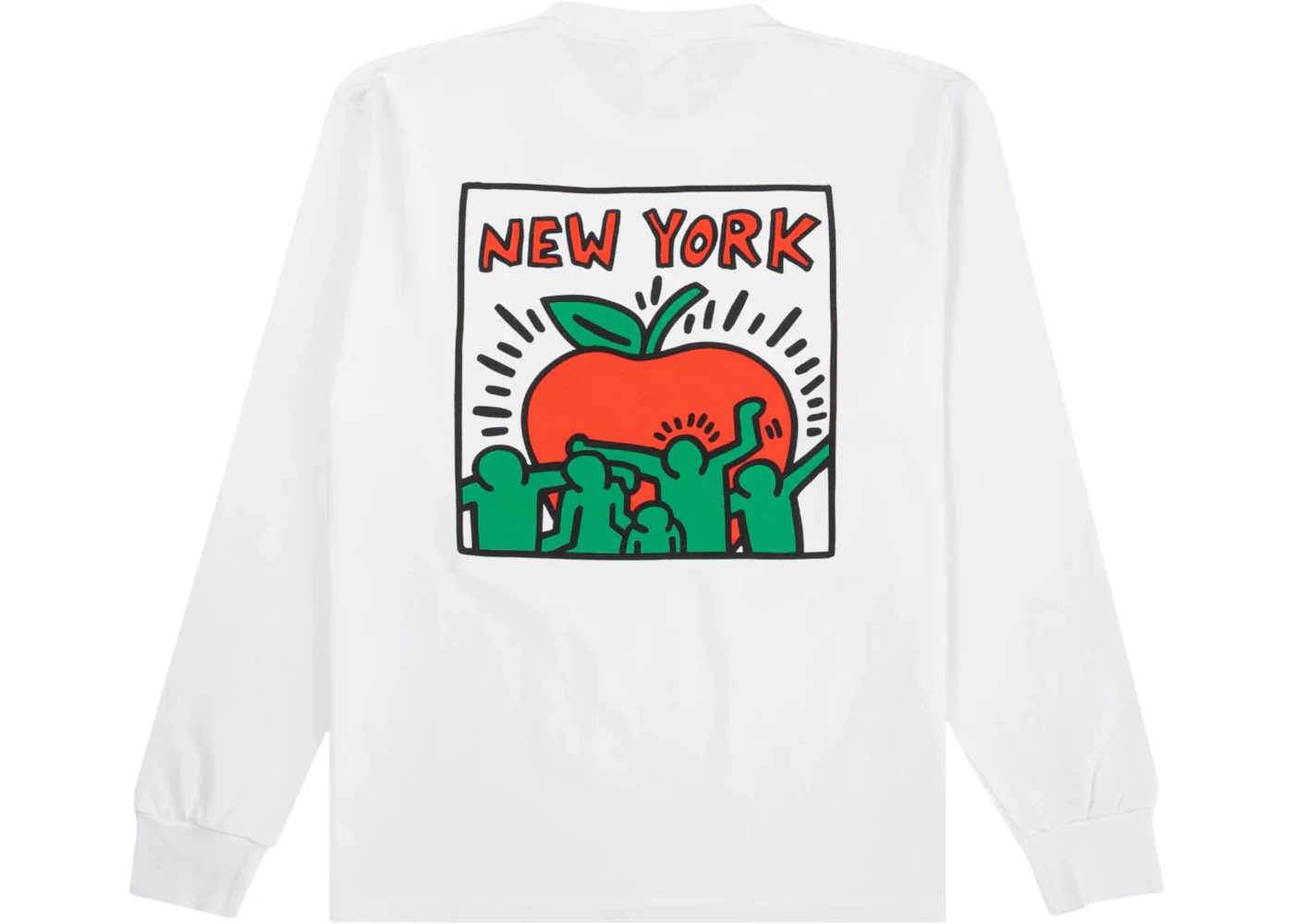 Eric Emanuel EE Keith Haring L/S T-Shirt White