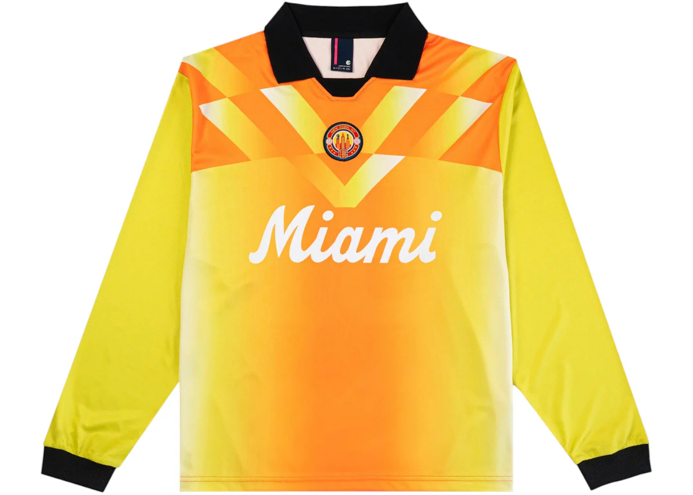 Eric Emanuel EE Miami Goalie Jersey Yellow/Orange/White