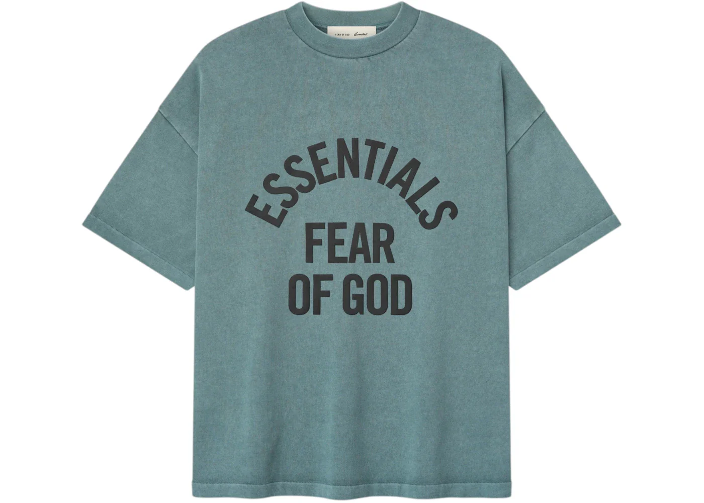 Fear of God Essentials Campus 90's Short Sleeve Tee Faded Coastal