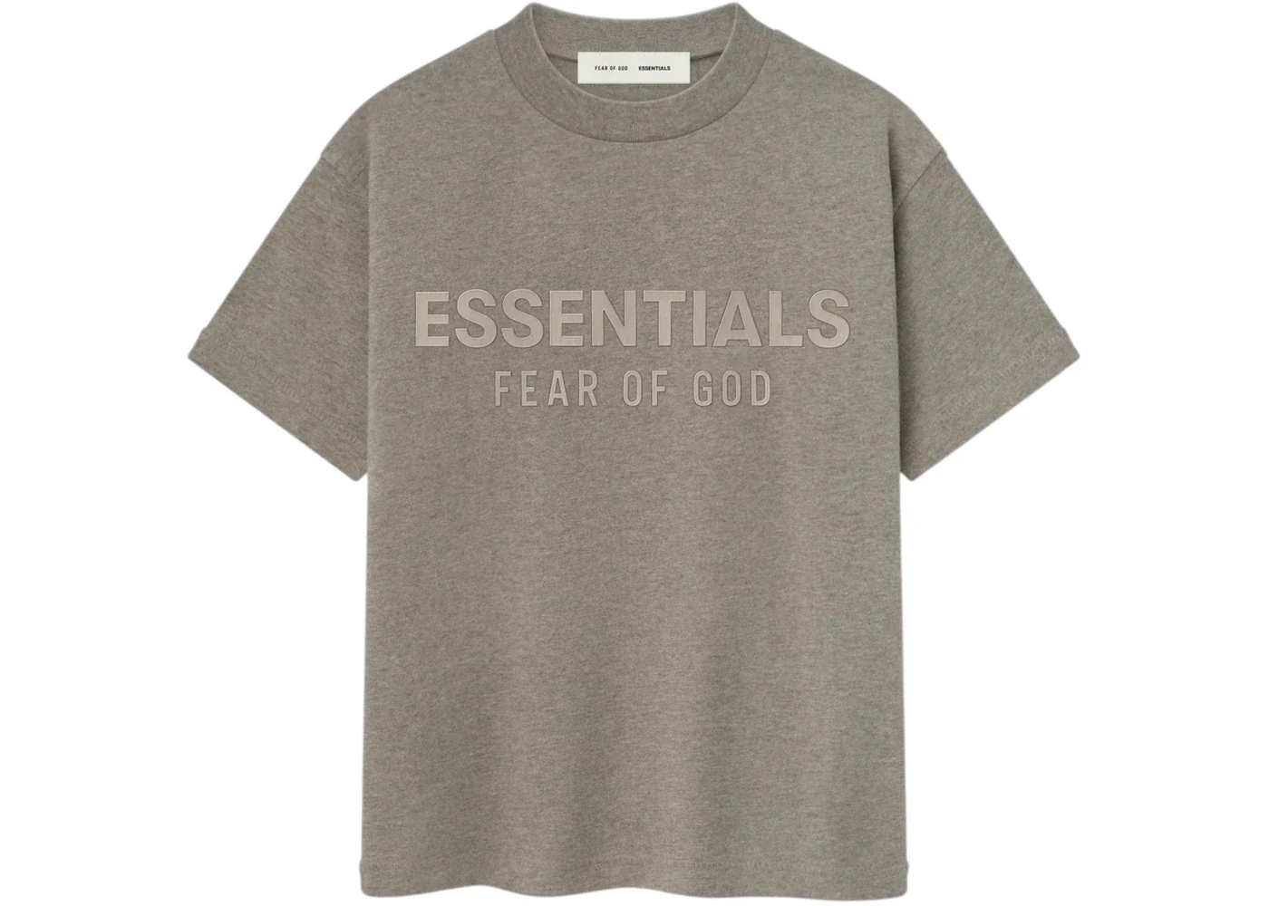 Fear of God Essentials Kids Classic Tee Homestead Heather