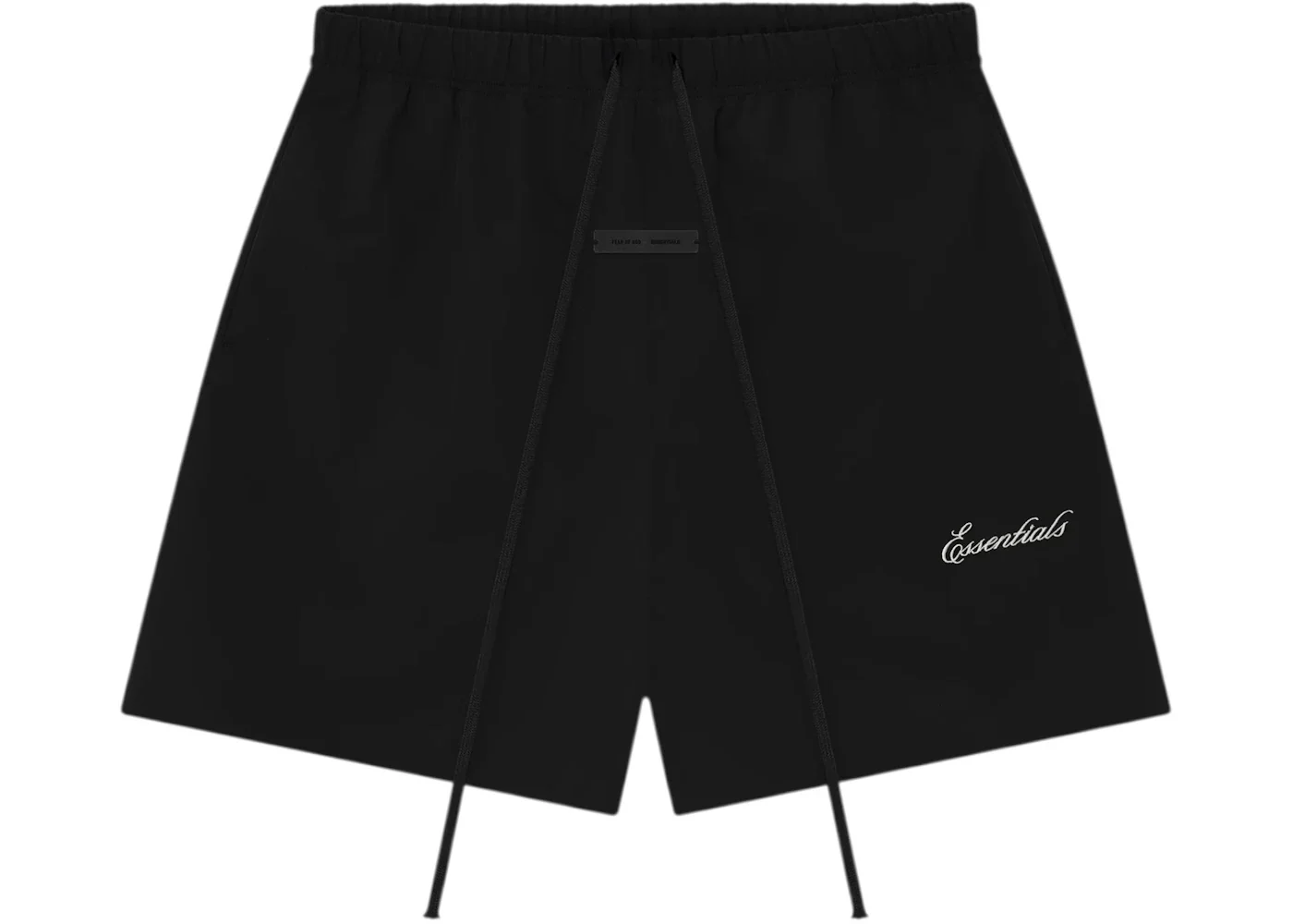 Fear of God Essentials Sporty Nylon Classic Short Jet Black