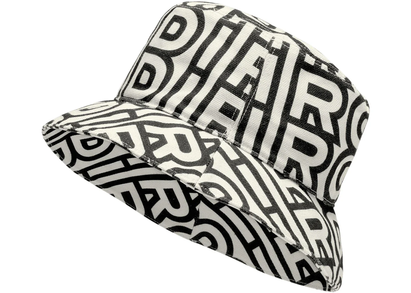 Fendi by Marc Jacobs Hat Two-Tone Canvas Bucket Hat