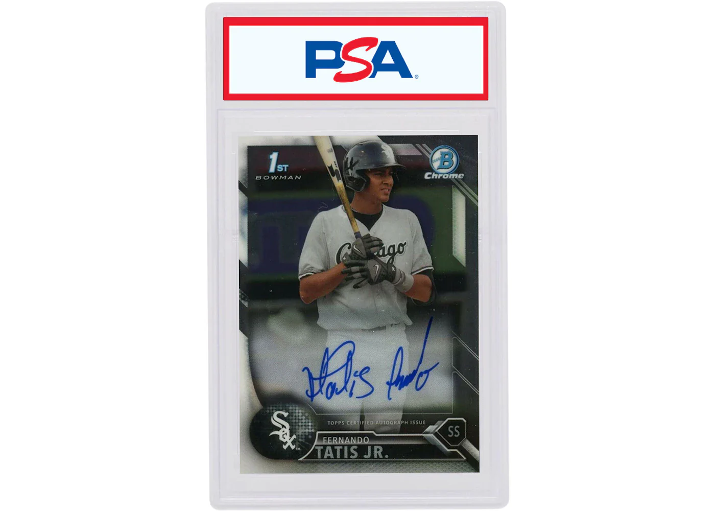 Fernando Tatis Jr. 2016 Bowman Chrome Prospect Autograph #FT (PSA or BGS Graded)