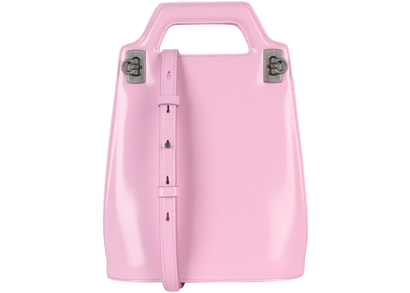 Ferragamo Mini Wanda Top Handle Pink