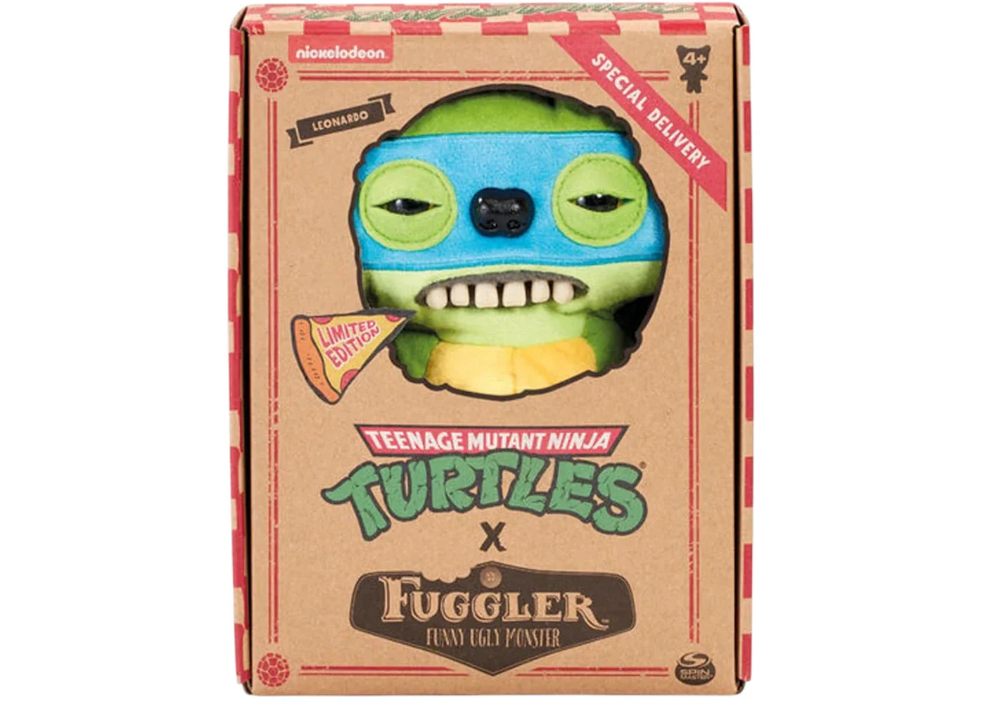 Fuggler Teenage Mutant Ninja Turtles Leonardo Limited Edition #62 Plush