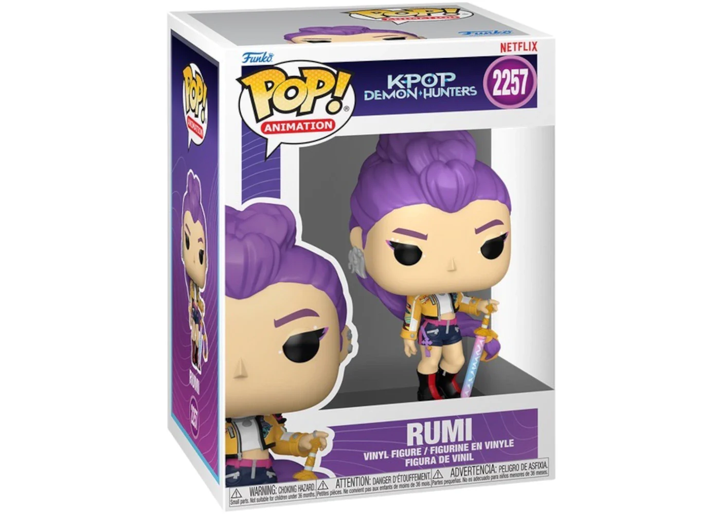 Funko Pop! Animation K-Pop Demon Hunters Rumi Figure #2257