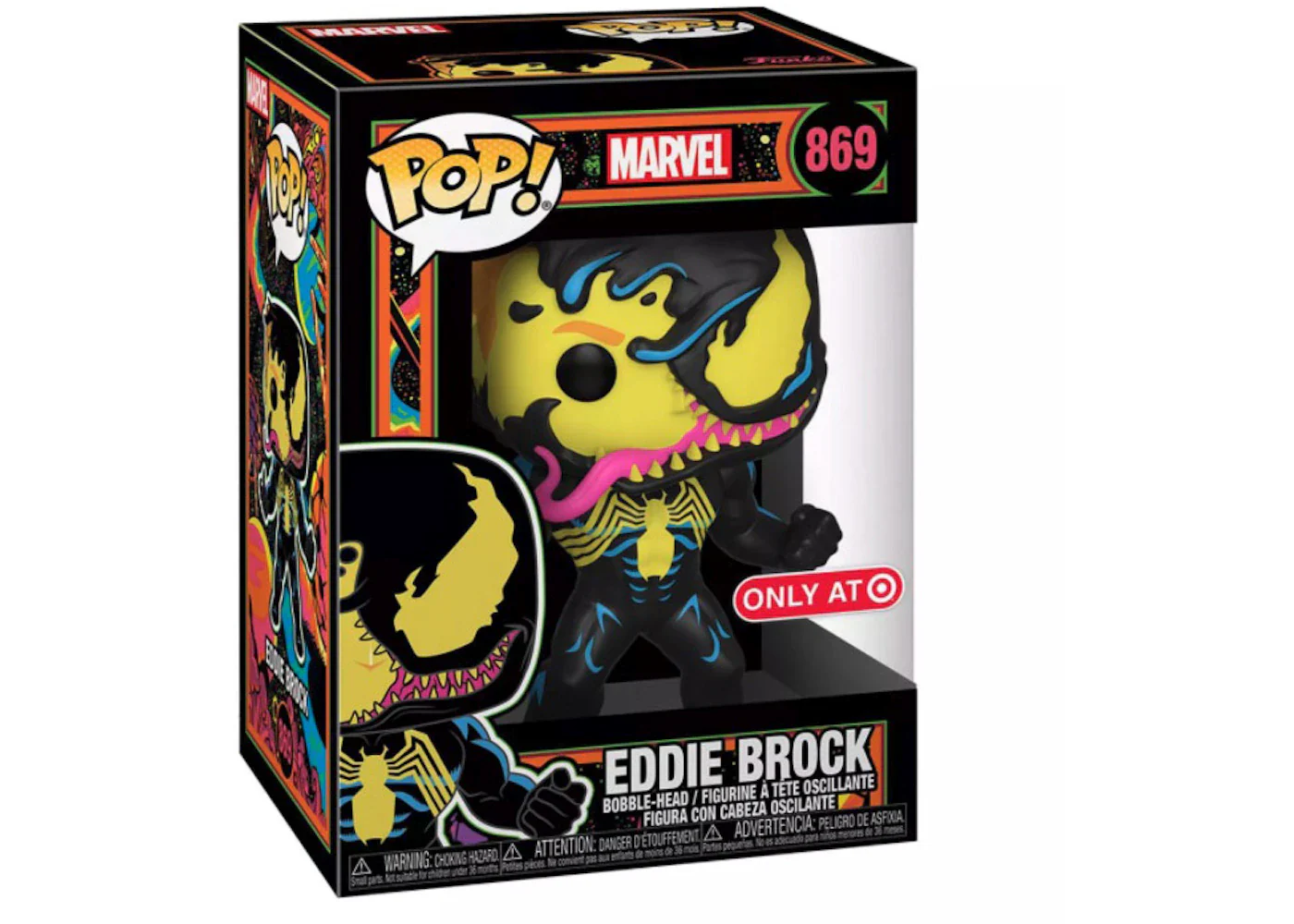 Funko Pop! Marvel Eddie Brock With T-Shirt Target Exclusive Figure #869
