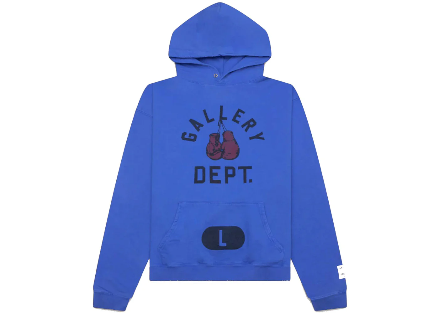 Gallery Dept. Boxing Merch Hoodie Royal Blue