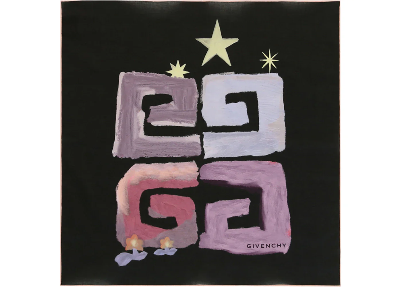Givenchy 4G Logo Bandana Black