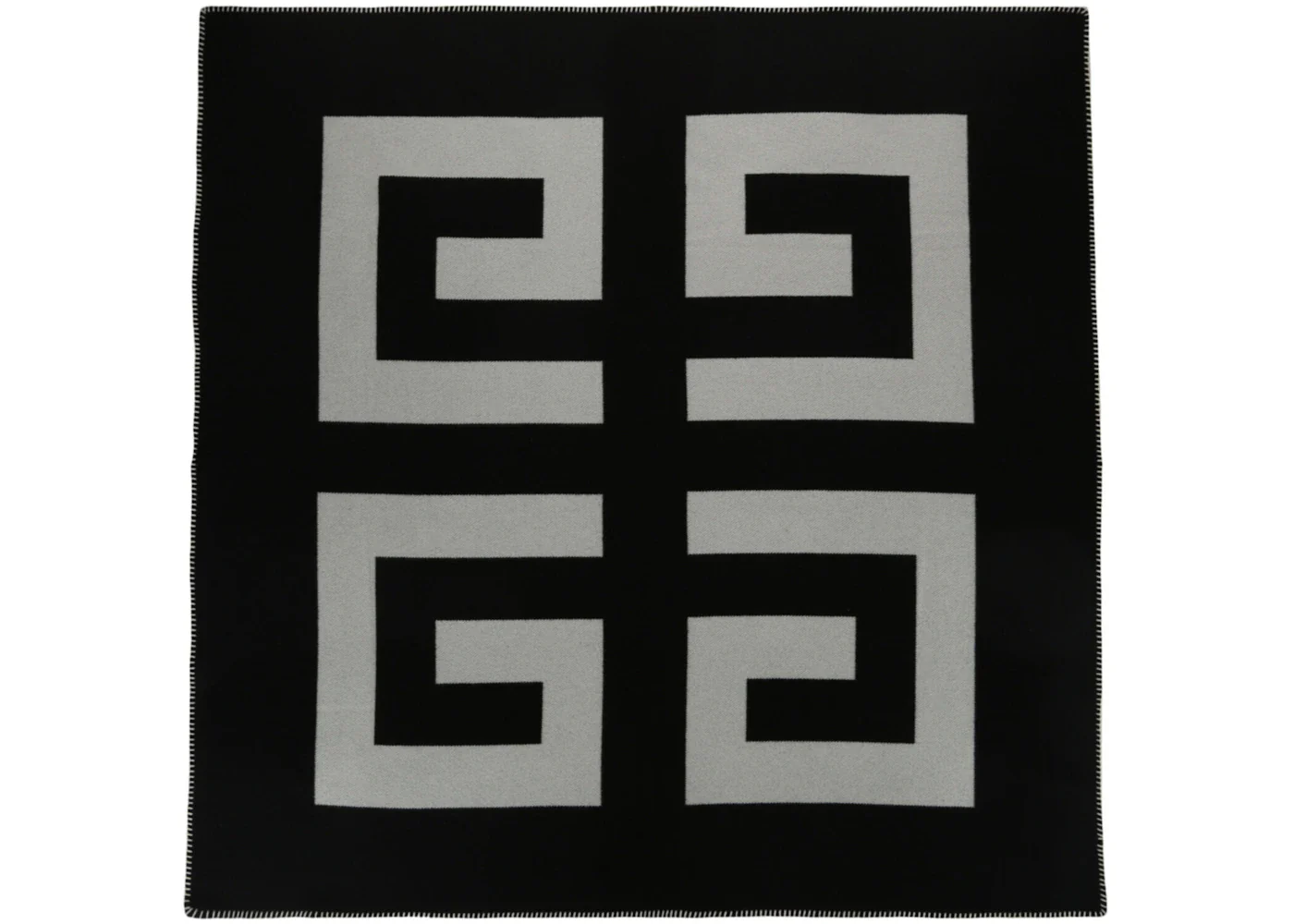 Givenchy 4G Logo Blanket Black/White