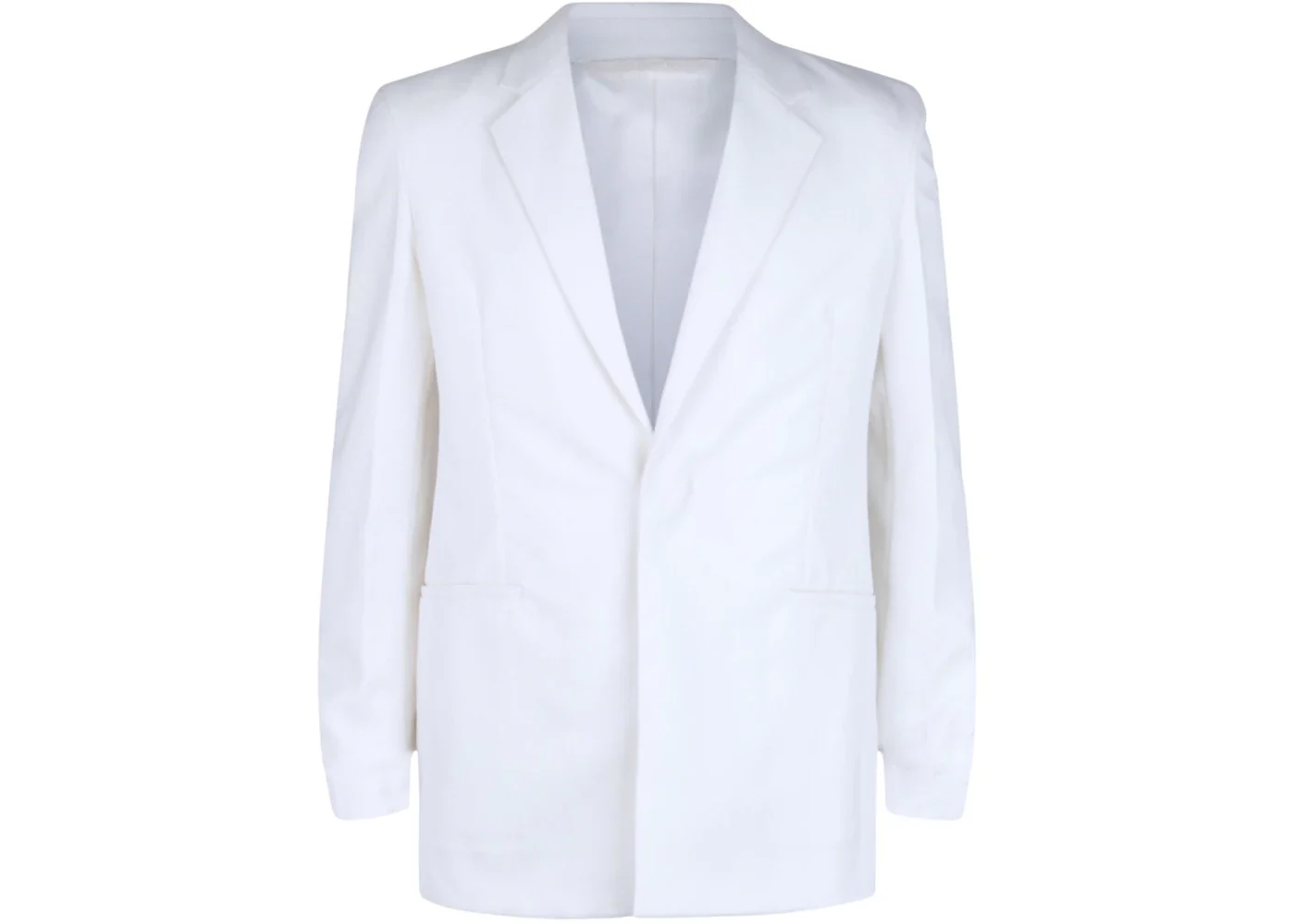 Givenchy Extra Fitted Single-Button Blazer White