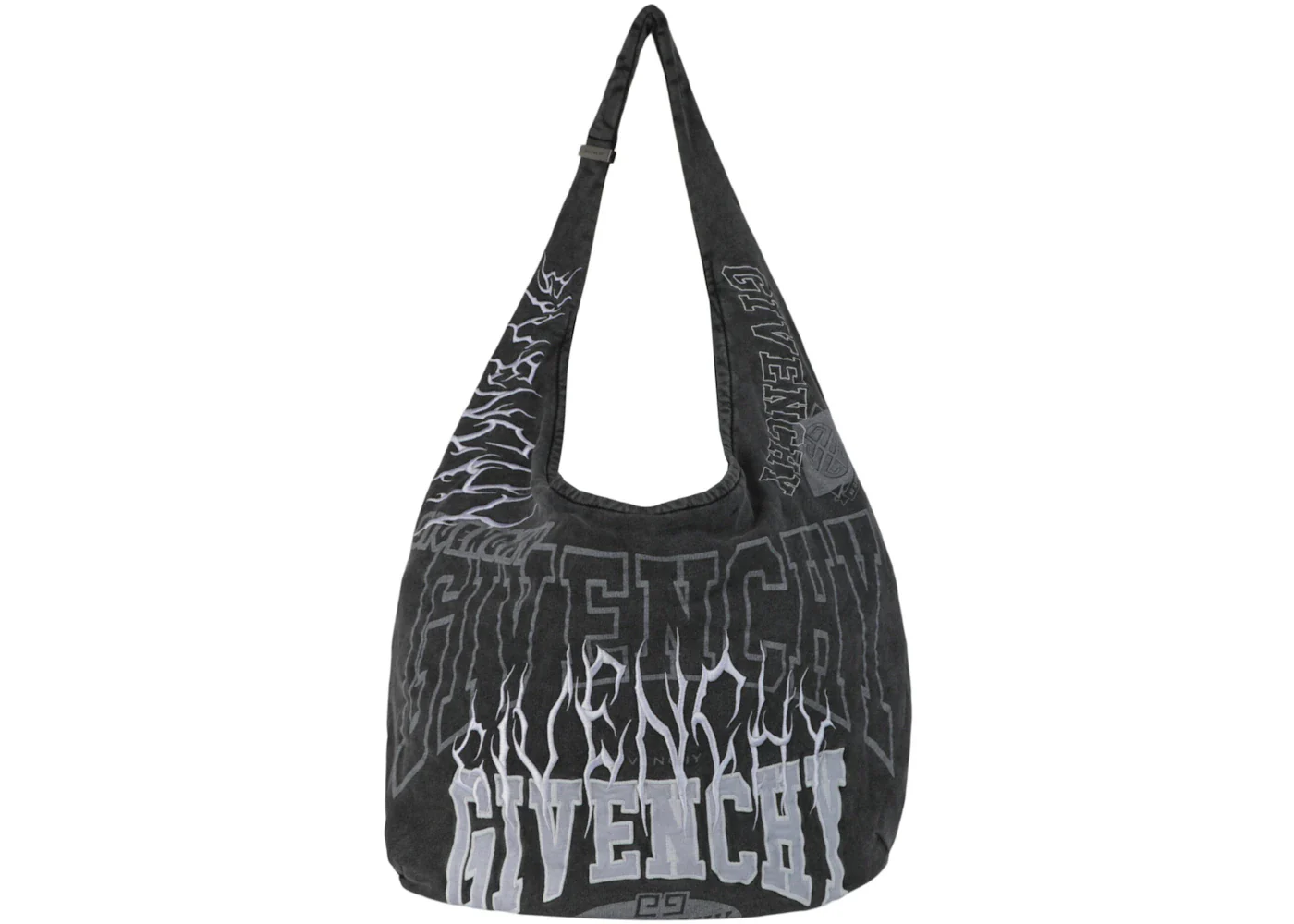 Givenchy Large G-Cruise Sling Bag Dark Grey