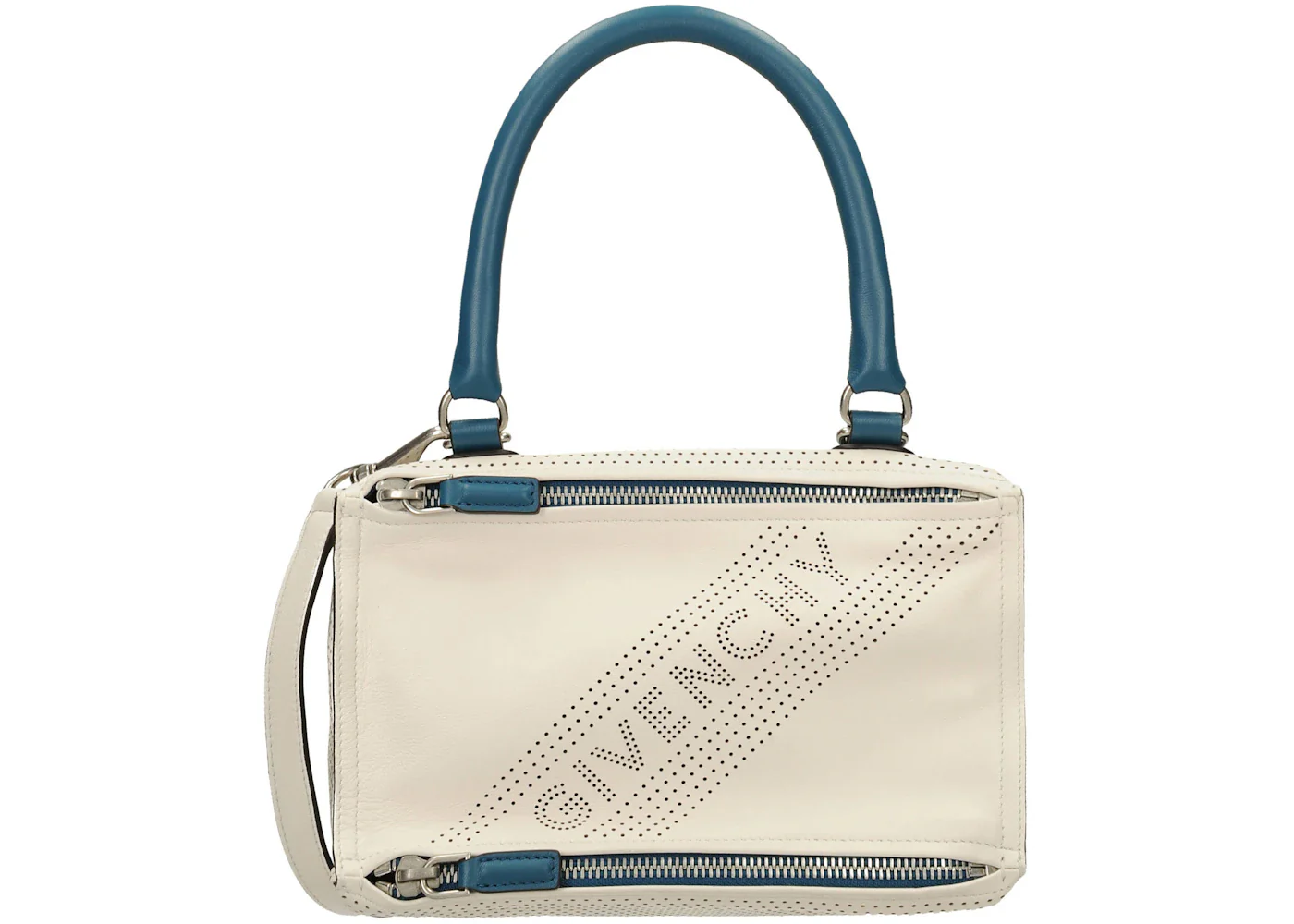 Givenchy Small Pandora Leather Shoulder Bag White