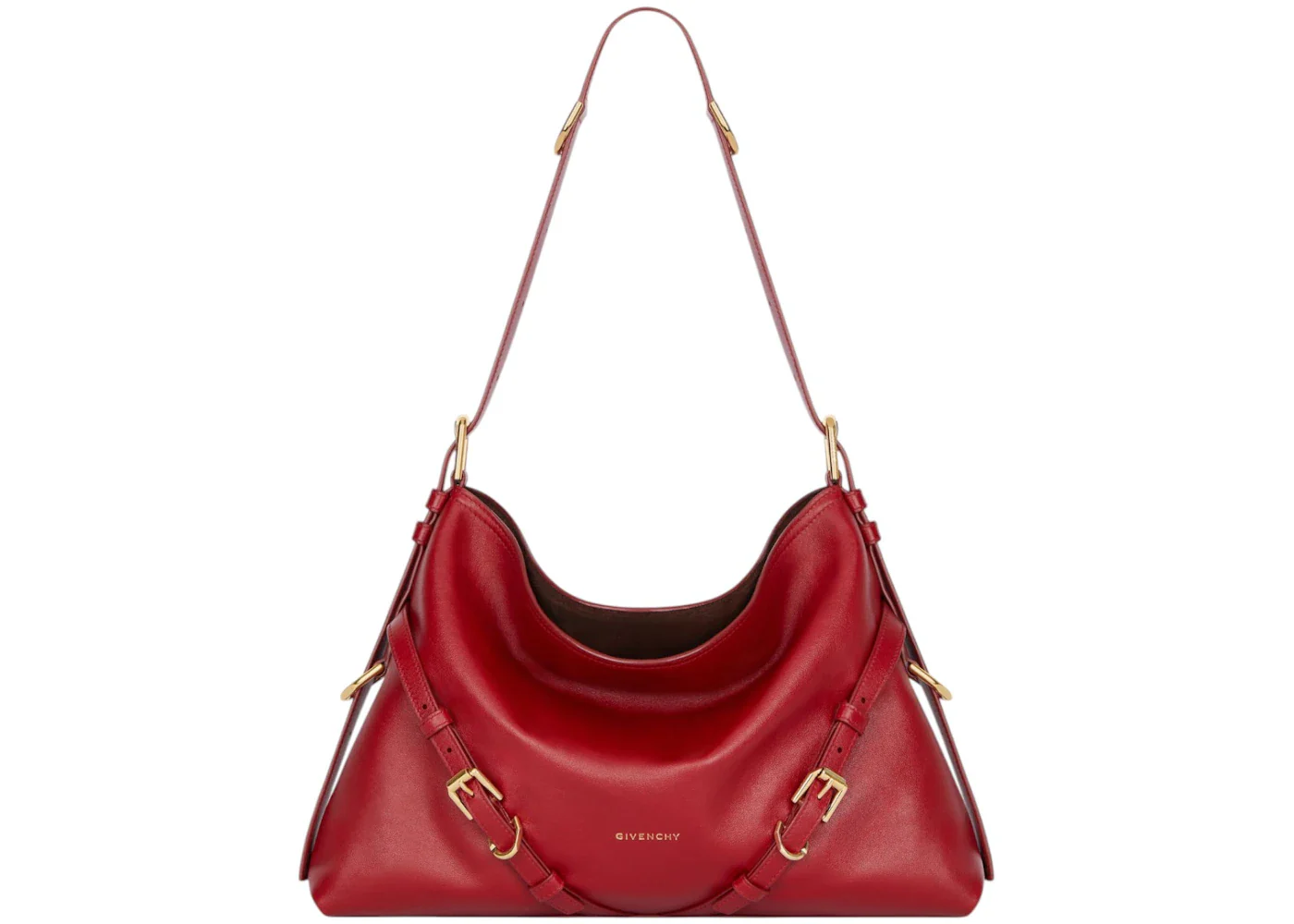 Givenchy Voyou Medium Bag Dark Red