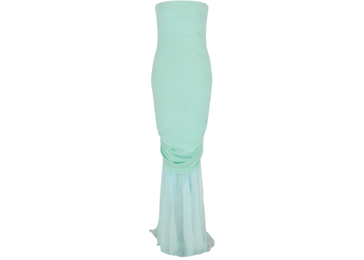 Givenchy Women's Bow Mermaid Gown Green Mint