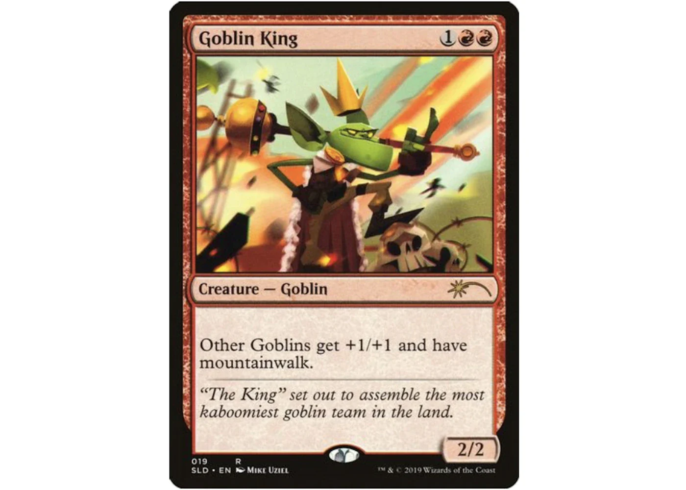 Goblin King Magic: The Gathering TCG Secret Lair Drop Series Rare #19 (Ungraded)