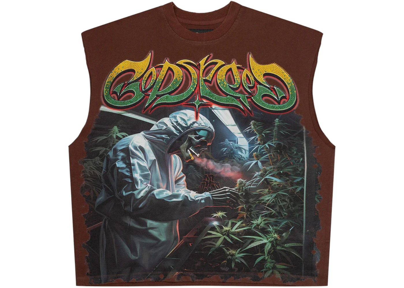 Godspeed Indoor VVS Sleeveless Shirt Brown