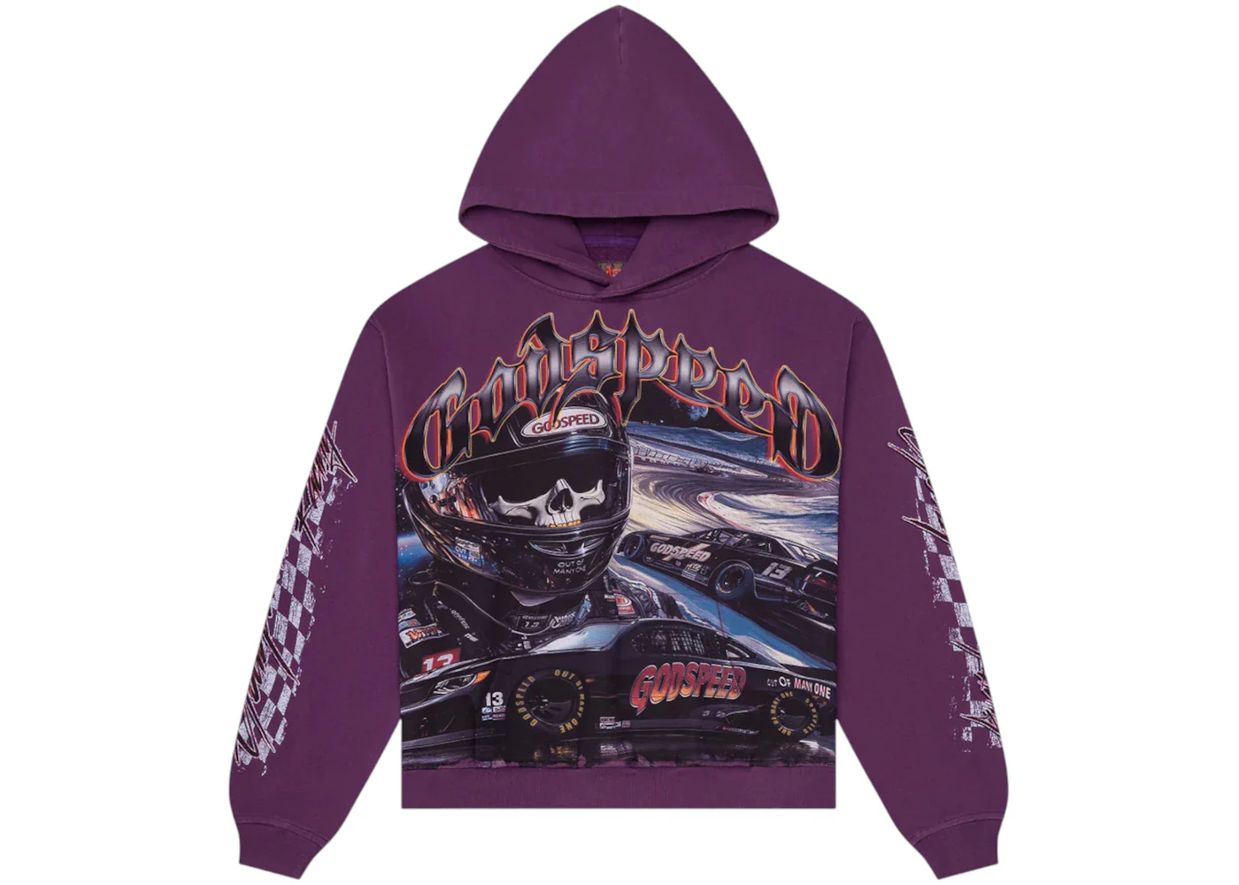 Godspeed Le Denier Hoodie Purple