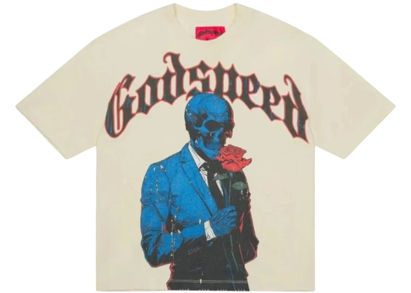 Godspeed Smell the Rose T-shirt Bone